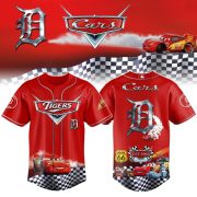 Detroit Tigers Cars 20th Anniversary Inspired Limited Edition Baseball Jersey