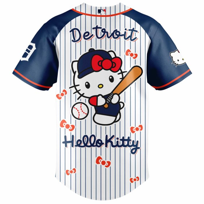 Detroit Tigers x Hello Kitty 2026 Limited Editions Jersey - Image 3