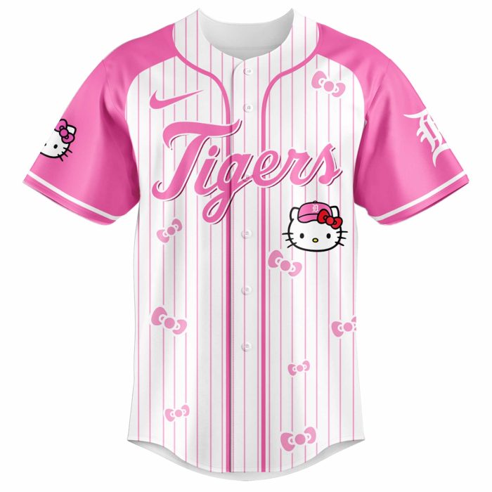 Detroit Tigers x Hello Kitty 2026 Limited Editions Jersey Ver 2 - Image 2