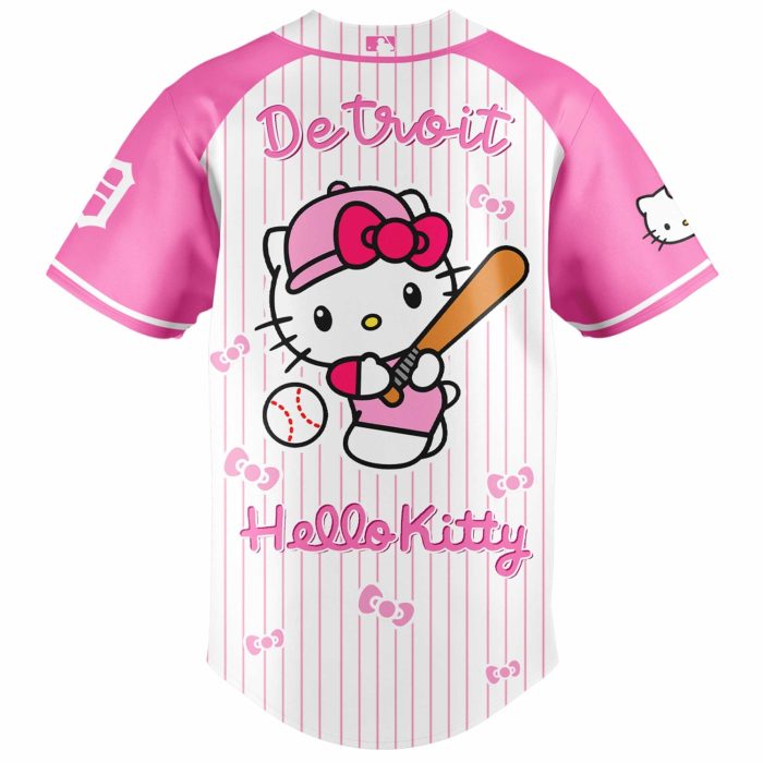 Detroit Tigers x Hello Kitty 2026 Limited Editions Jersey Ver 2 - Image 3