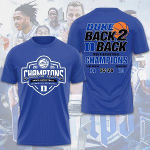 Duke Blue Devils Men Basketball 3D Graphic Apparel by Drovenwear.com