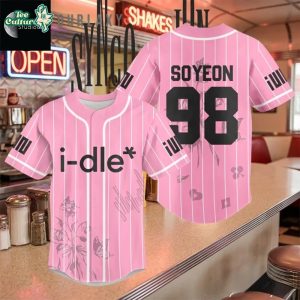 GIDLE Syncopation World Tour 2026 Special Baseball Jersey by Teesculture.com