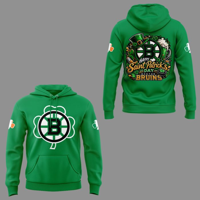 Happy Saint Patrick’s Day Limited Edition Hoodie – Festive Green Edition - Image 2