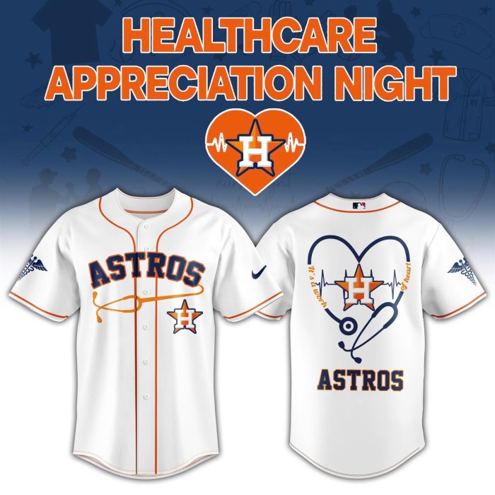 Houston Astros Healthcare Appreciation Night Limited Edition Jersey | Jogger | Cap V2 - Image 4