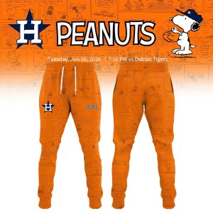 Houston Astros Peanuts Night 2026 Special Edition Jersey by Drovenwear.com