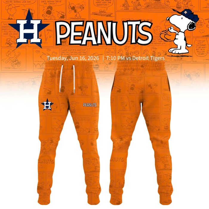 Houston Astros Peanuts Night 2026 Special Edition Jersey - Image 2