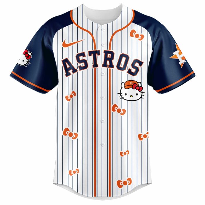Houston Astros x Hello Kitty 2026 Limited Editions Jersey - Image 2