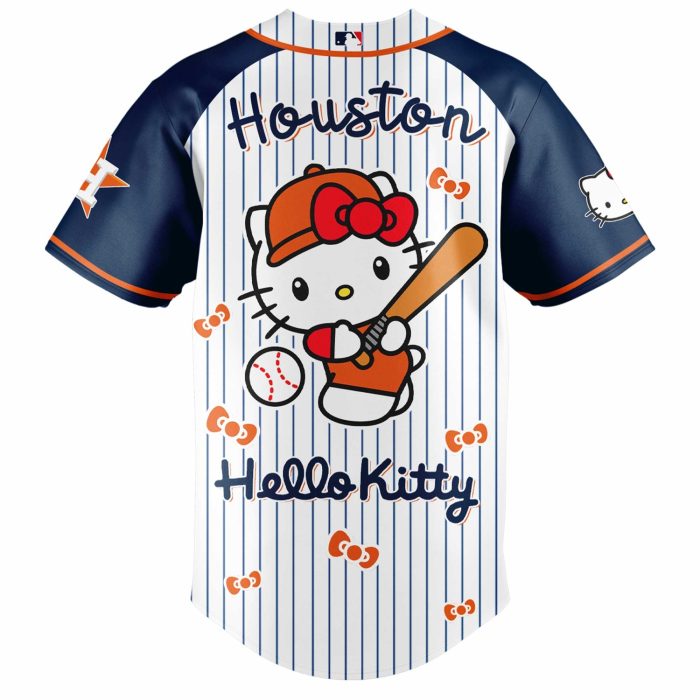Houston Astros x Hello Kitty 2026 Limited Editions Jersey - Image 3