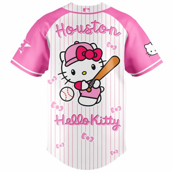 Houston Astros x Hello Kitty 2026 Limited Editions Jersey Ver 2 - Image 3