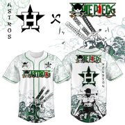Houston Astros x Zoro Ronin Emerald Wave Limited Edition Jersey