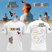 Houston Texans Jesus Generation Tour 2026 Graphic Shirt