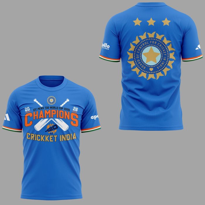 ICC Men’s T20 World Cup Champions Shirt Ver2 Limited Edition - Image 2