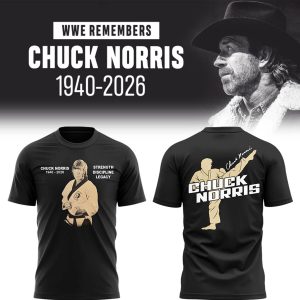 In Loving Memory Chuck Norris Tribute Graphic TShirt by Drovenwear.com