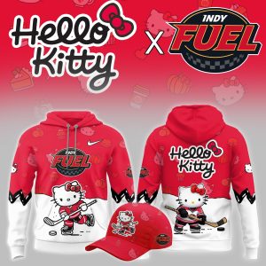 Indy Fuel x Hello Kitty Night Game Limited Hoodie by Drovenwear.com