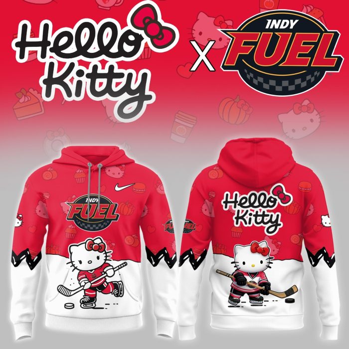 Indy Fuel x Hello Kitty Night Game Limited Hoodie - Image 2