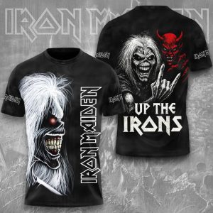 Iron Maiden Heavy Metal Rock Band 3D Graphic Fan TShirt by Drovenwear.com