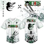 Baltimore Orioles x Zoro Ronin Emerald Wave Limited Edition Jersey