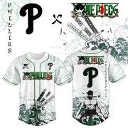 Philadelphia Phillies x Zoro Ronin Emerald Wave Limited Edition Jersey
