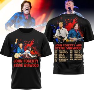 John Fogerty Steve Winwood The Legacy Tour Concert TShirt by Drovenwear.com