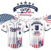 Kansas City Royals special America’s 250th Anniversary Limited Edition Jersey