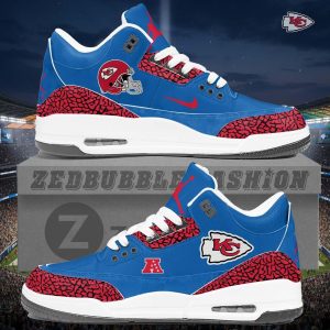 Kansas City Chiefs AJ3 Custom Sneakers 2026 Edition by Drovenwear.com