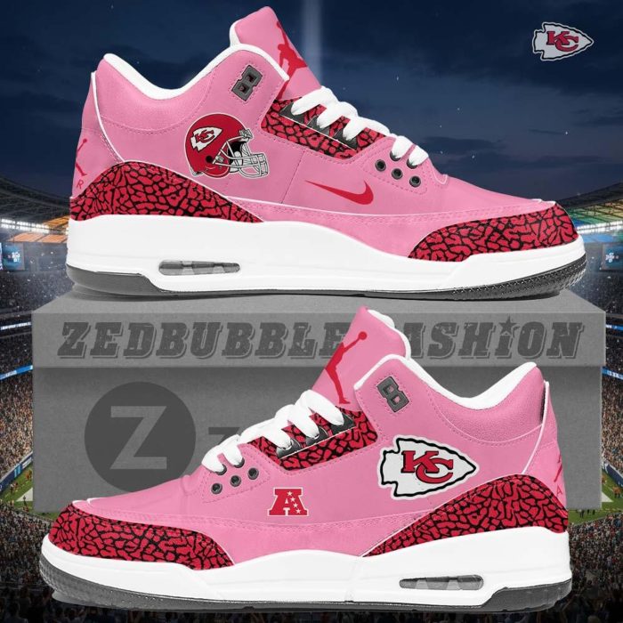 Kansas City Chiefs AJ3 Custom Sneakers 2026 Edition - Image 6