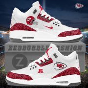 Kansas City Chiefs AJ3 Custom Sneakers 2026 Edition - Image 8