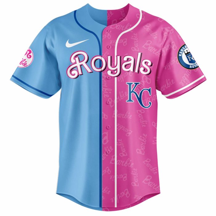 Kansas City Royals Barbie 2026 Special Edition Baseball Jersey - Image 2
