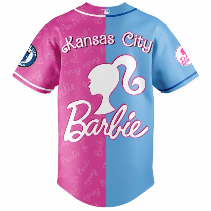 Kansas City Royals Barbie 2026 Special Edition Baseball Jersey - Image 3