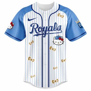 Kansas City Royals x Hello Kitty 2026 Limited Editions Jersey by Drovenwear.com
