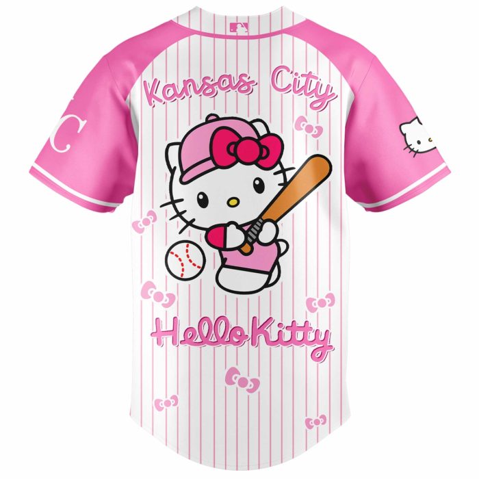 Kansas City Royals x Hello Kitty 2026 Limited Editions Jersey Ver 2 - Image 3