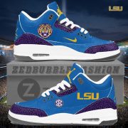 LSU Tigers AJ3 Custom Sneakers 2026 Edition - Image 2