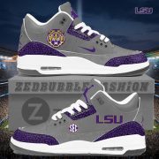 LSU Tigers AJ3 Custom Sneakers 2026 Edition - Image 4