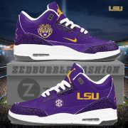 LSU Tigers AJ3 Custom Sneakers 2026 Edition - Image 7