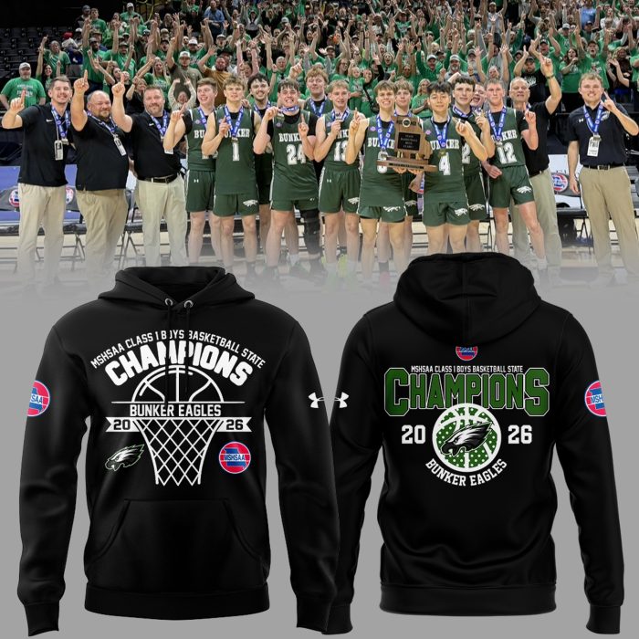 Limited Edition Class 1 Boys Basketball State Champions Hoodie - Image 4