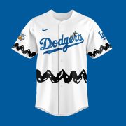 Limited Edition Los Angeles Dodgers x Peanuts Night Event Jersey - Image 2