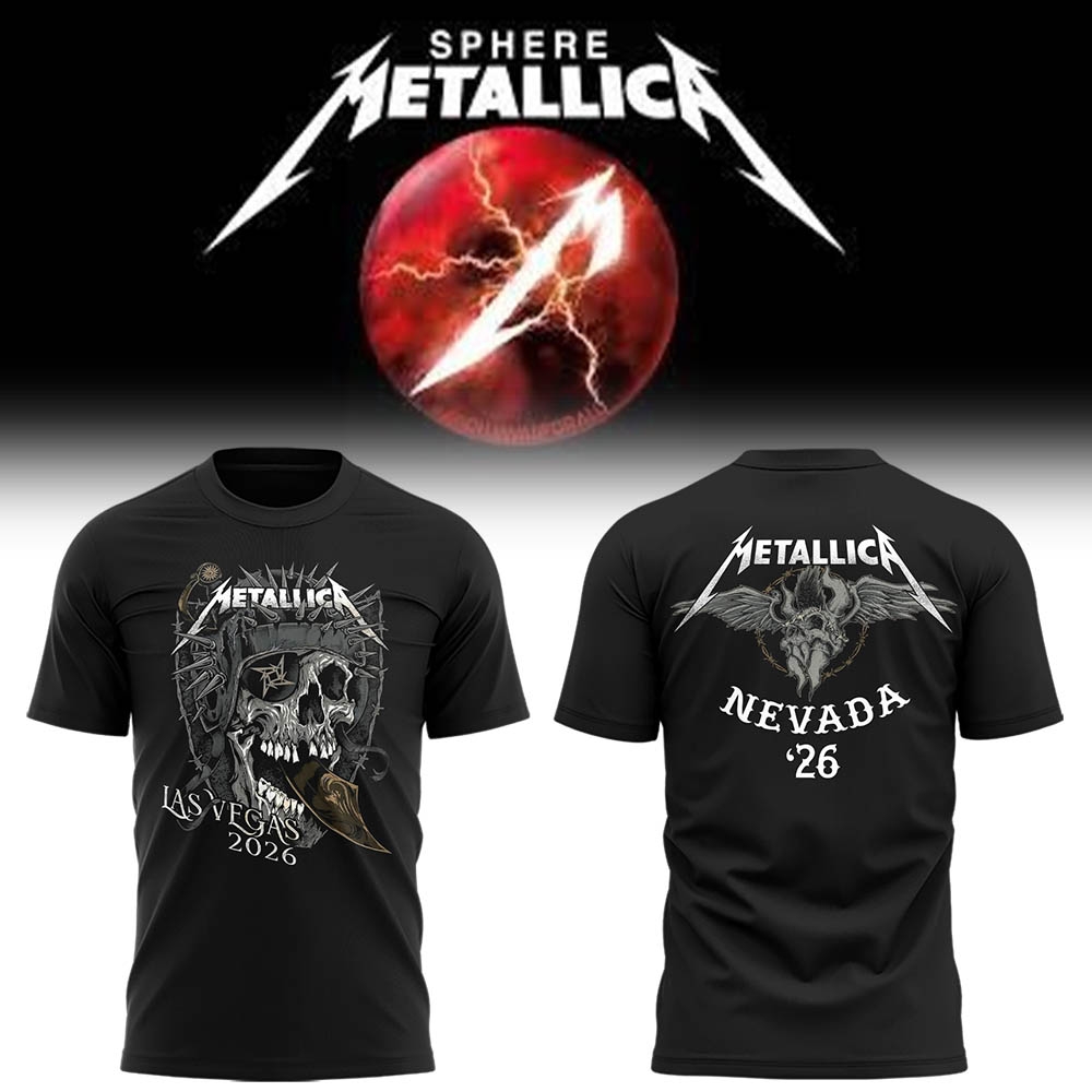 Limited Edition Metallica M72 x Raiders Tshirt Limited Edition Metallica M72 x Raiders Tshirt