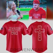 Los Angeles Angels Jesus Won Faith Jersey Version 2 - Image 2
