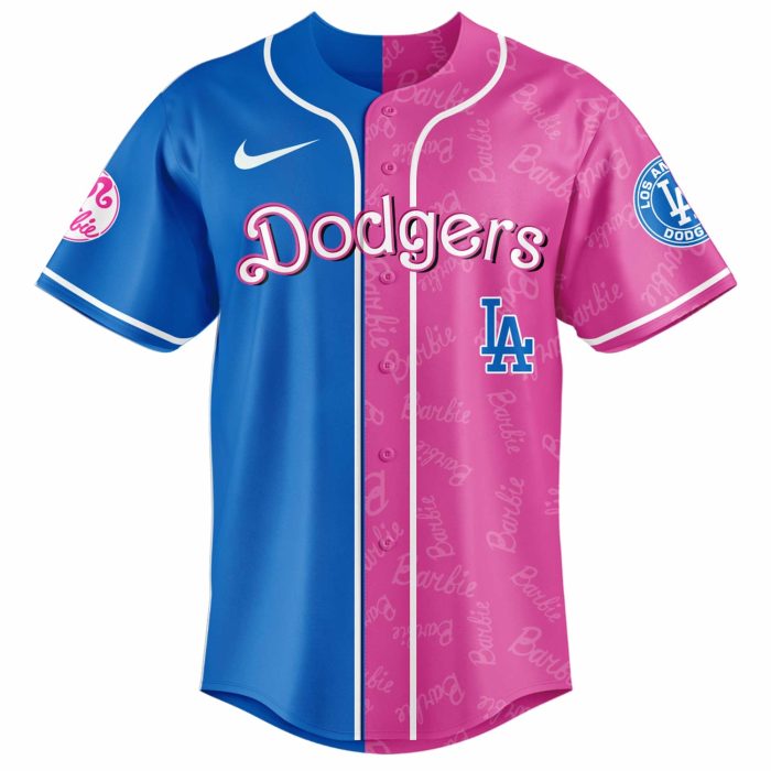 Los Angeles Dodgers Barbie 2026 Special Edition Baseball Jersey - Image 2