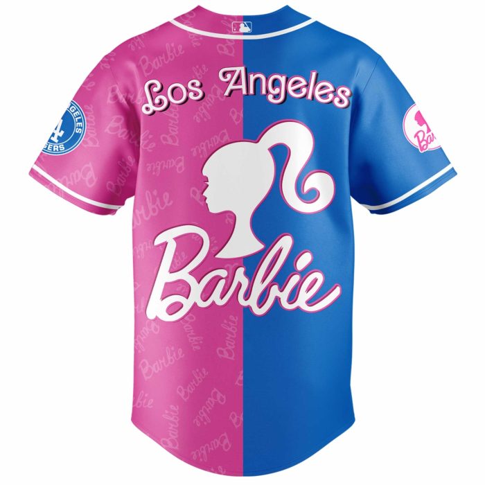 Los Angeles Dodgers Barbie 2026 Special Edition Baseball Jersey - Image 3