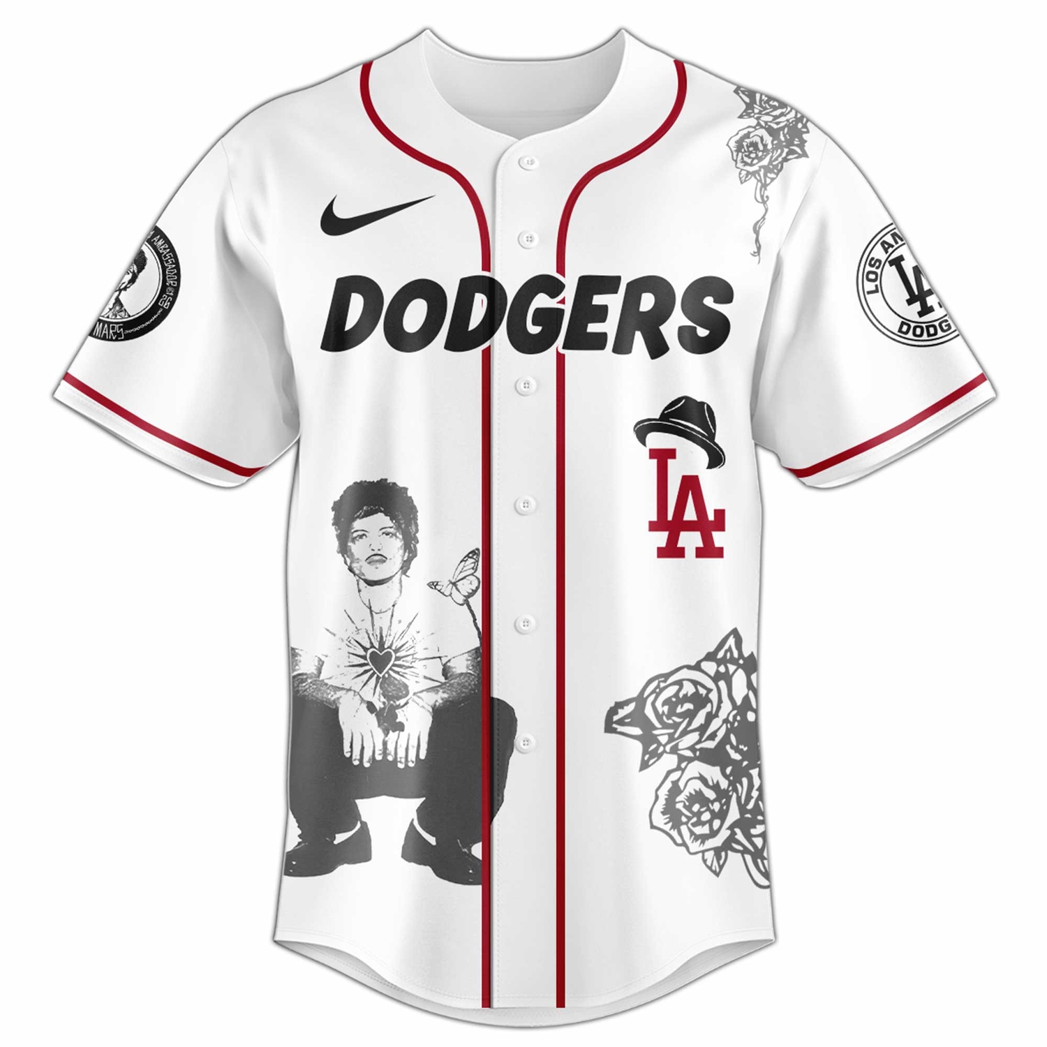 Los Angeles Dodgers Bruno Inspired 2026 Limited Edition Baseball Jersey Los Angeles Dodgers Bruno Inspired 2026 Limited Edition Baseball Jersey