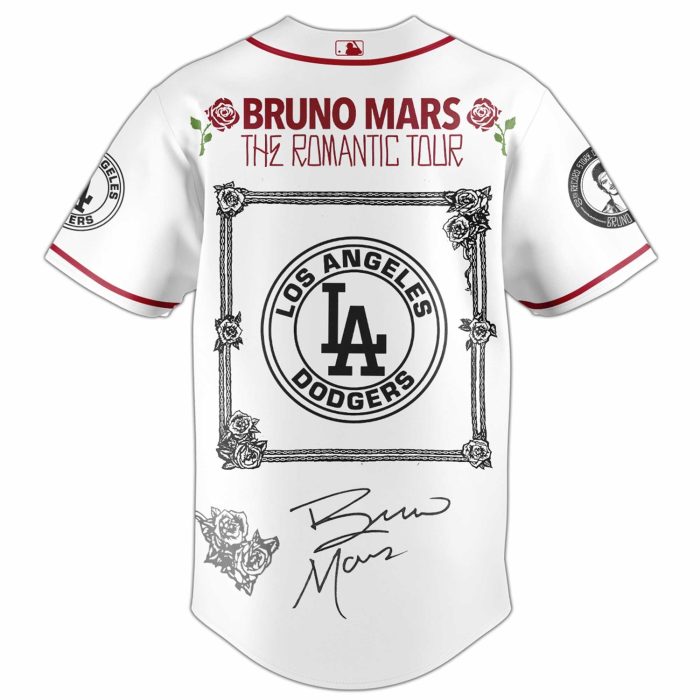 Los Angeles Dodgers Bruno Inspired 2026 Limited Edition Baseball Jersey - Image 3