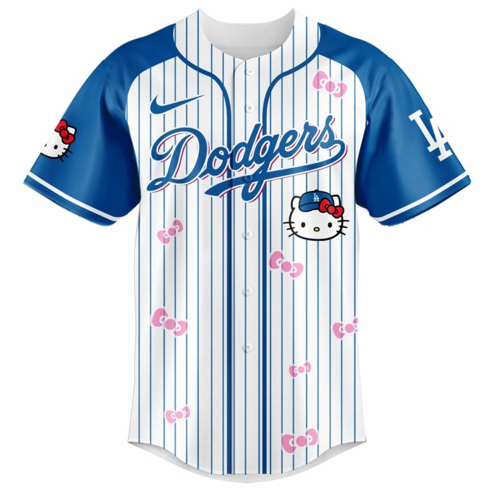 Los Angeles Dodgers x Hello Kitty 2026 Limited Editions Jersey - Image 2