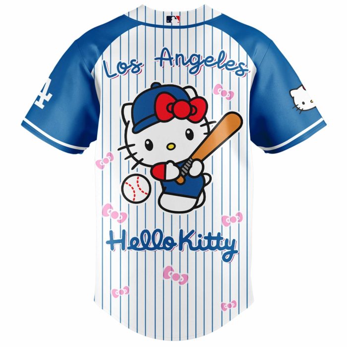 Los Angeles Dodgers x Hello Kitty 2026 Limited Editions Jersey - Image 3