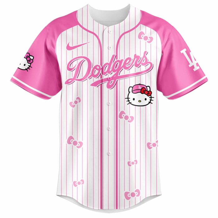 Los Angeles Dodgers x Hello Kitty 2026 Limited Editions Jersey Ver 2 - Image 2