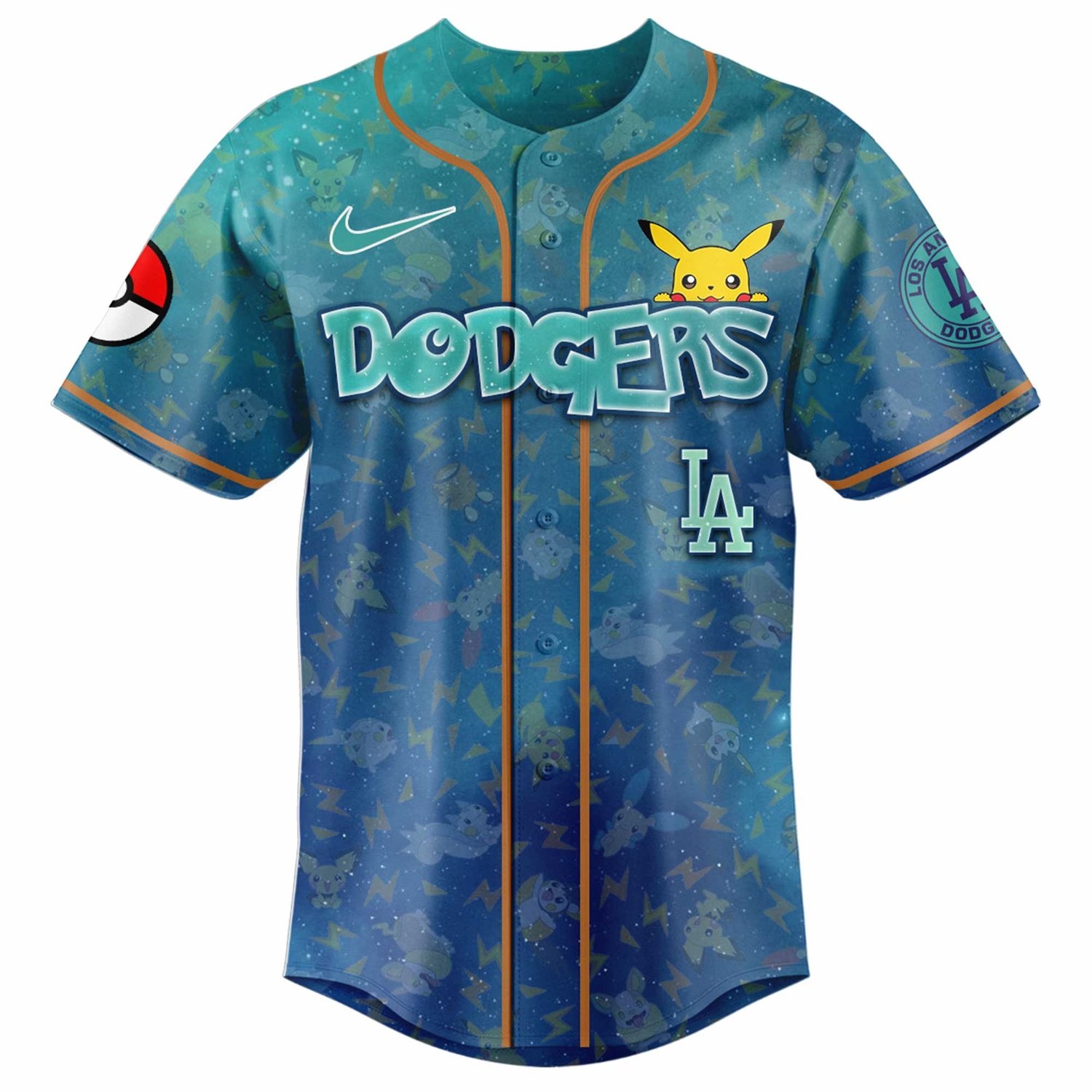 Los Angeles Dodgers x Pokémon Day 2026 Exclusive Baseball Jersey Los Angeles Dodgers x Pokémon Day 2026 Exclusive Baseball Jersey