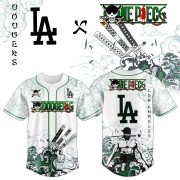 Los Angeles Dodgers x Zoro Ronin Emerald Wave Limited Edition Jersey