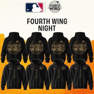 MLB All Teams x Fourth Wing Fantasy Collaboration Hoodie by Drovenwear.com