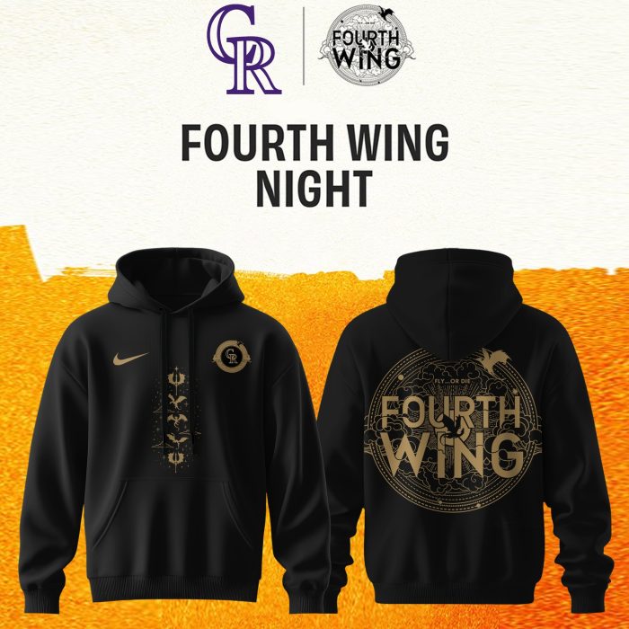MLB All Teams x Fourth Wing Fantasy Collaboration Hoodie - Image 10