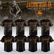 MLB All Teams x Jason Aldean Songs About Us Tour 2026 Signature Jersey